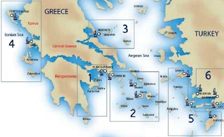 location voilier grece